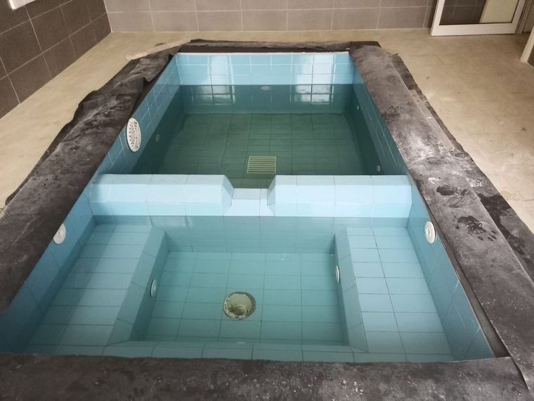 A completed swimming pool constructed by Phreatic Aqua Solutions